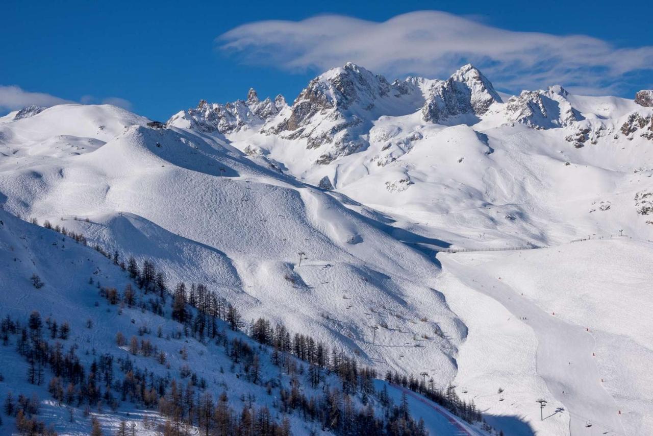Charmant Duplex Pied De Pistes Briancon المظهر الخارجي الصورة